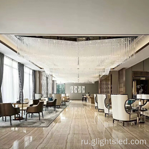 Hot Hight Calize Hotel Lobby Luxury Campization Современная подвесная лампа люстры